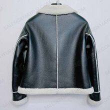 ODM Shearling Leather Jacket thumbnail-2