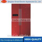 603L Glass Door Home Side by Side Refrigerator Stand Price thumbnail-1