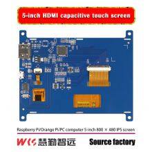 5-inch TFT LCD and 800x480 Resolution HD-MI Interface Touch Screen Display thumbnail-2