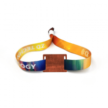 Customized Accessed Control Wooden Woven NFC Bracelet Contact Cashless Payment RFID Woven Wristbands Bracelet thumbnail-1