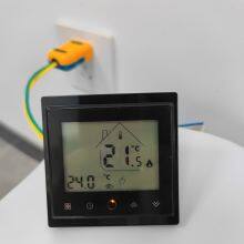 Moderner Design, intelligentes Touchscreen, einstellbare Temperaturregelung, intelligentes Thermostat für Fußbodenheizung thumbnail-5