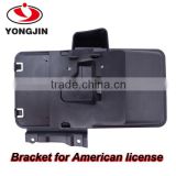 Yongjin auto lamp factory promote stainless steel bracket for American car license