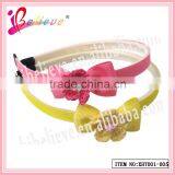 Fashion headwear hair accessories ribbon bow hairbands for nice girls (XHT001--005)