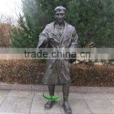 Bronze Determined Sportsman Statue