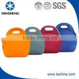 Eco-friendly Colorful Neoprene Lunch Bag With Zipper