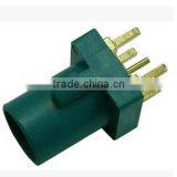 Fakra Plug PCB Mount Connector & Waterblue Neutral Coding Mini RF Connector PCB