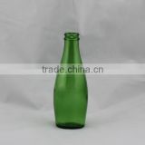 12OZ GREEN SODA GLASS BEVERAGE BOTTLE
