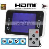 1080P Multi-function Clock Camera Touch Screen ALARM Clock Mini DVR H.264 Motion Detection HDMI With Remote Control