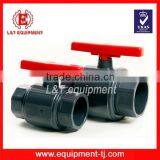 Manufacturer 0-27 Degree Upvc Pipe PVC Ball Valve