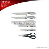 Stainless Knife Set for Kitchen With Kitchen Scissors thumbnail-1