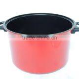 6L Carbon Steel Pasta Pot With Strainer thumbnail-3