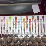 Cheap Stainless Steel Plain Spoon and Chopstick With Plastic Box thumbnail-5