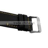 2015 New Style 22mm Black Orange Pink Leather Watch Strap Wholesale 3pcs thumbnail-5