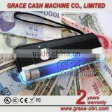 Handheld UV Black Light Banknote Counterfeit Detector, Money Detector