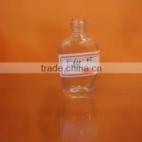 35ml Customized made empty clear glass oil lotion bottle