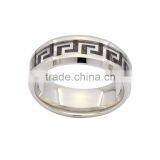 Cool Titanium Rings for Men,antique Enamel Ring Jewelry thumbnail-3