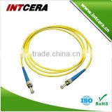 ST multi mode fiber optic connector ST/PC-ST/PC Multi Mode 50/125 Simplex fiber optic patch cord/cable from China supplier