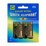 Alkaline Battery 1.5V LR6 AA AM-3 ( shrink pack or blister pack)