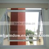 Hot custom design draming white energy efficient PVC window