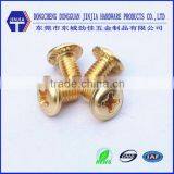 M4*6 Phillips Wafer Head Gear Copper Screws for Electrical Appliance thumbnail-1