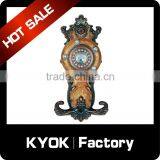 KYOK Flower Designs Fancy American Shower Curtains Hooks,thickness 0.5mm Metal Curtain Rod Accessories Quality Choice thumbnail-6