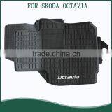 Origional Size Soft Floor Cover Mat With Brand Logo for Skoda Octavia 2007-2009