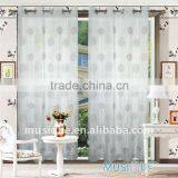 100% Organza With Embroidery Curtain thumbnail-1