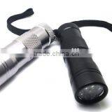 TE070 2015 Promotion Aluminum Zoom in and Out 12LED Flashlight