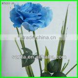 Factory Price Artificial Real Touch Rose With Blue Colors thumbnail-1