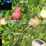 Solar Resin Light With 4birds(SO4038)