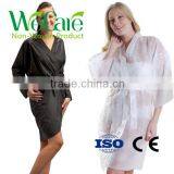 Nonwoven Clothes Bath Robes/Disposable Kimono Robe For SPA thumbnail-2