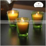 Diy candle cup glass candle cup cheap glass cup for candle