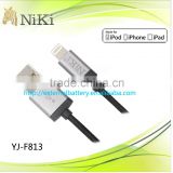 for lighting usb braiding cable sync and charge cable for iphone with MFI certificate