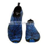Aqua Shoes,water Shoes,surfing Shoes,WATER SPORTS, FITNESS, GYM, YOGA SHOES ---Ballop Zebra Blue thumbnail-1