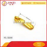 New Design Engraved Style Gold Plating Metal Zipper Puller for Handbags thumbnail-3