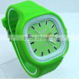 NEW HOT SELLING Square Jelly Quartz Wrist Bracelet Sports Unisex Silicone LED Watch 12colors Choose thumbnail-5