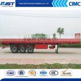 China Best Selling 3 Axles 40ton Cargo Semi Trailer