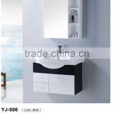 New American Style Include Basin Antique Design One Piece Floor Mounted 12 Inch Deep Bathroom Vanity thumbnail-2