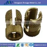 Slotted Brass Threaded Insert Nuts thumbnail-1