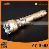 Aluminium 500lumen Power Bank Flashlight With USB Charger