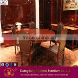 2016 new design solid wood round wood dining table