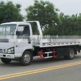 Mini ISUZU 5 Ton flatbed road wrecker tow truck for sale from China manufacturer