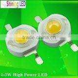 Light Emitting Diode 130LM Epistar High Power LED 1W 35mil Natural