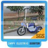 2015 Hot Sale Zappy Scooter Three Wheel Electric Scooter 350W/500W(Green-TBZ01) thumbnail-4