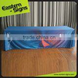 Vivid High Impact Printed Banner Washable Easy Install Polyester Square Table Cloth thumbnail-3