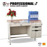 gold supplier fashionable cheap metal kd computer table