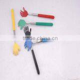 Handheld Telescopic Stainless Steel Back Scratcher With Non-slip Handle & Silver Head