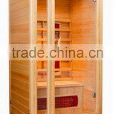2 Person Infrared Sauna Ceramic Canada Hemlock Beauty Equipment thumbnail-2