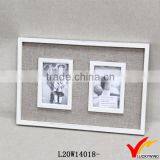 Wood and Fabric Vintage Indoor Photo Frames