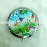 Custom Butterfly Sticker Makeup Mirror/professional Makeup Mirror With Epoxy Sticker thumbnail-2